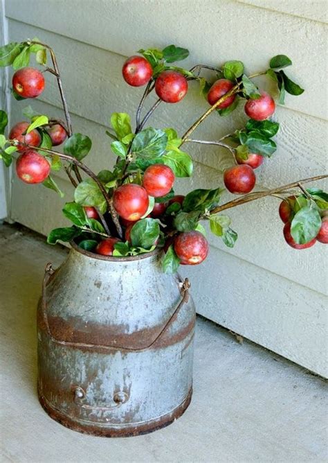 house decor branch with apples metal enamel|Apple Branches Decor .